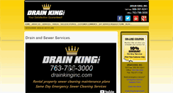 Desktop Screenshot of drainkinginc.com